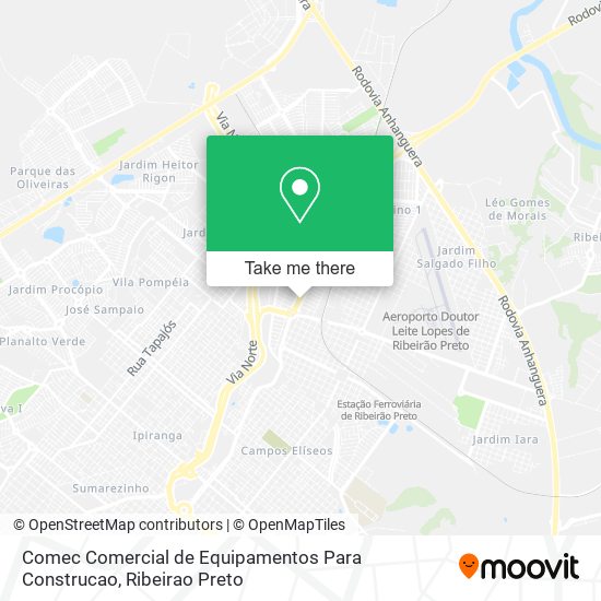 Mapa Comec Comercial de Equipamentos Para Construcao