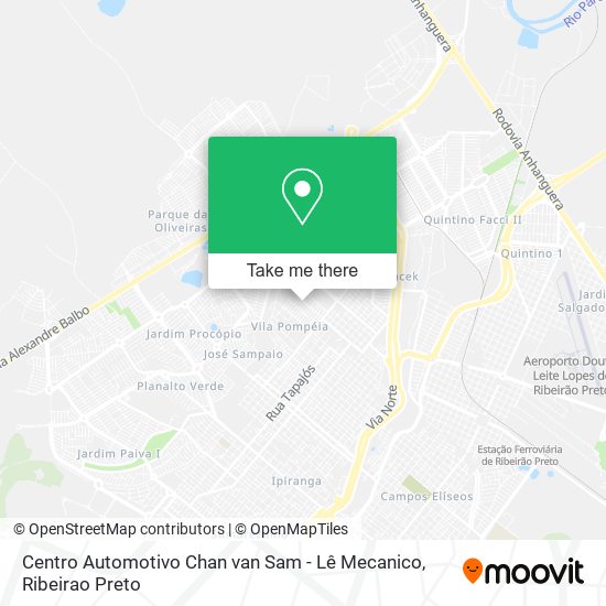 Centro Automotivo Chan van Sam - Lê Mecanico map