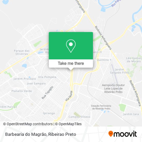 Barbearia do Magrão map