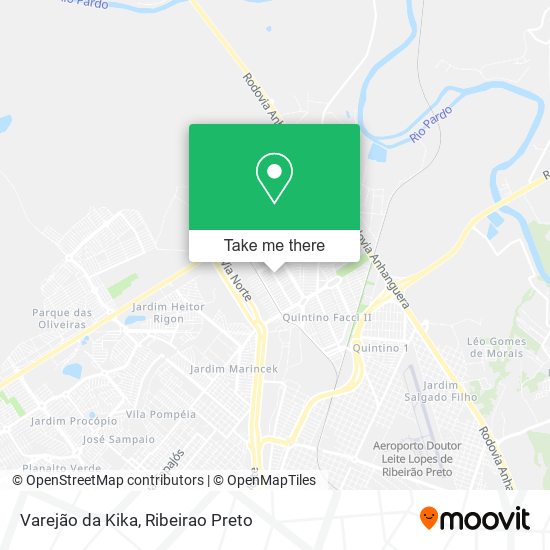 Varejão da Kika map