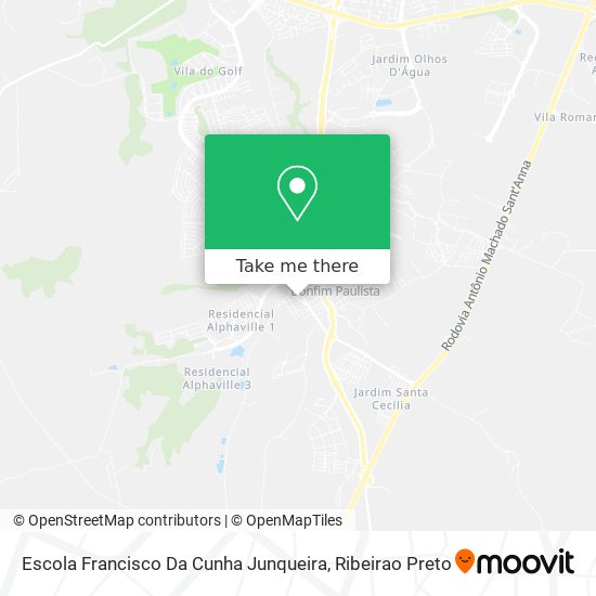 Mapa Escola Francisco Da Cunha Junqueira