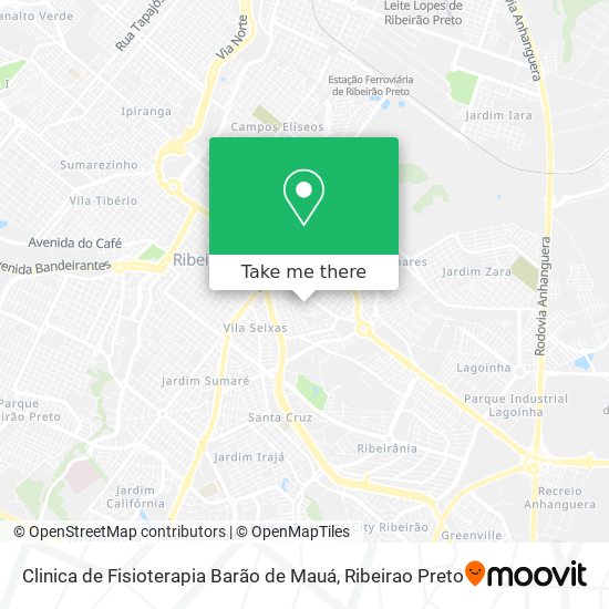 Clinica de Fisioterapia Barão de Mauá map