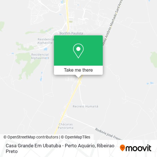 Casa Grande Em Ubatuba - Perto Aquário map