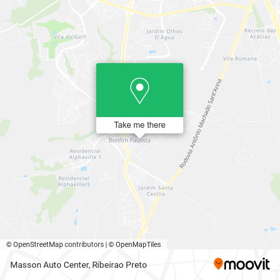 Masson Auto Center map