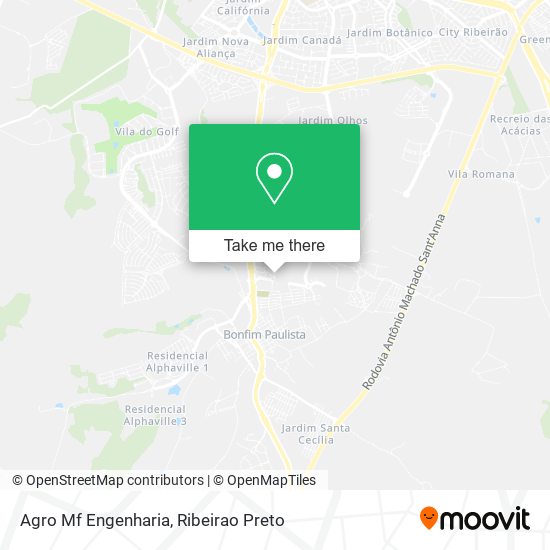 Agro Mf Engenharia map