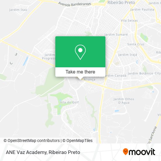 Mapa ANE Vaz Academy