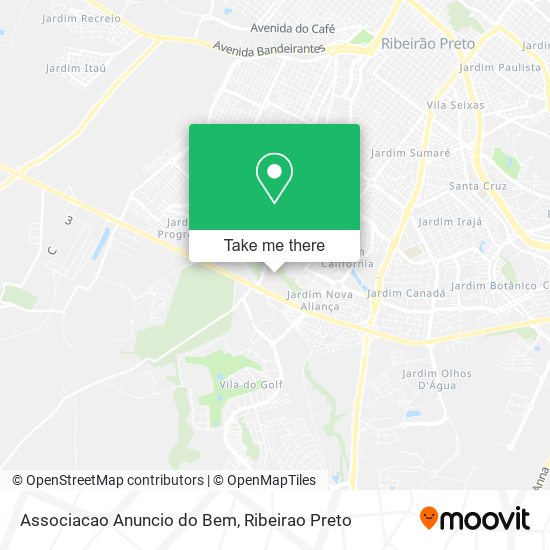 Associacao Anuncio do Bem map