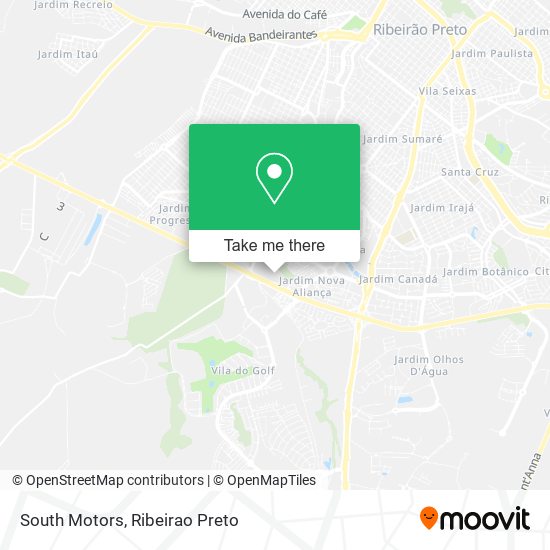 Mapa South Motors