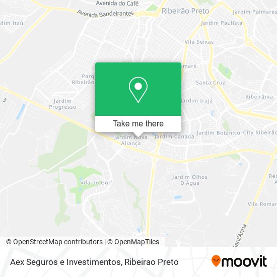 Aex Seguros e Investimentos map