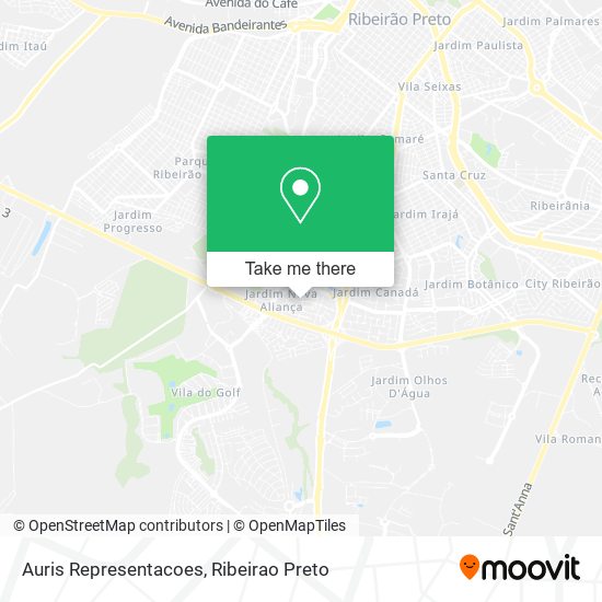 Auris Representacoes map