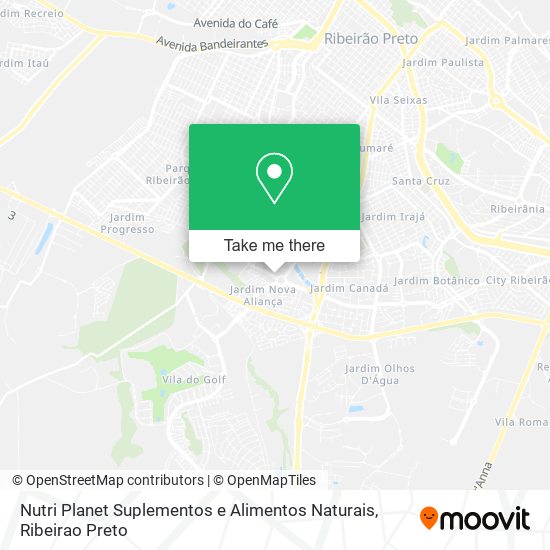 Nutri Planet Suplementos e Alimentos Naturais map