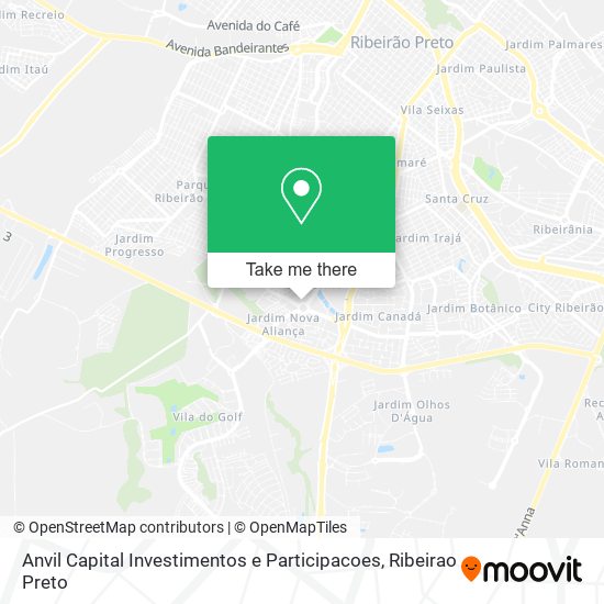 Mapa Anvil Capital Investimentos e Participacoes