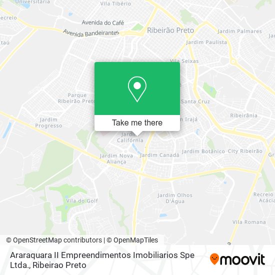 Araraquara II Empreendimentos Imobiliarios Spe Ltda. map