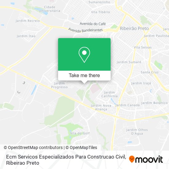 Ecm Servicos Especializados Para Construcao Civil map