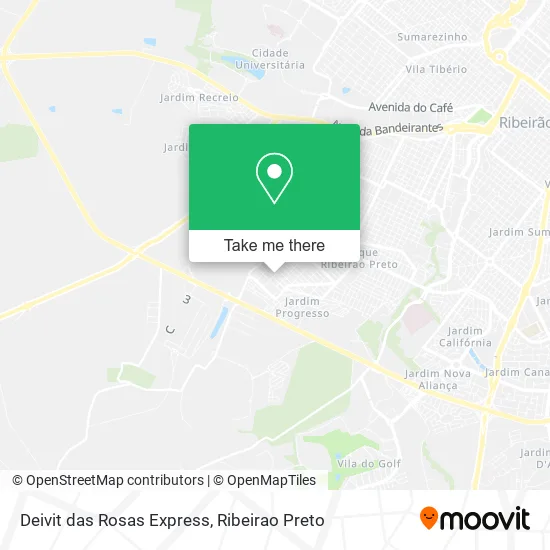 Deivit das Rosas Express map