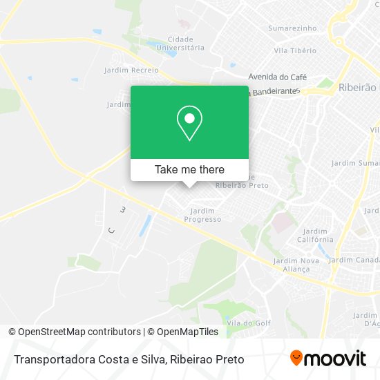 Transportadora Costa e Silva map