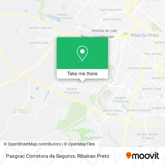 Pasgrac Corretora de Seguros map