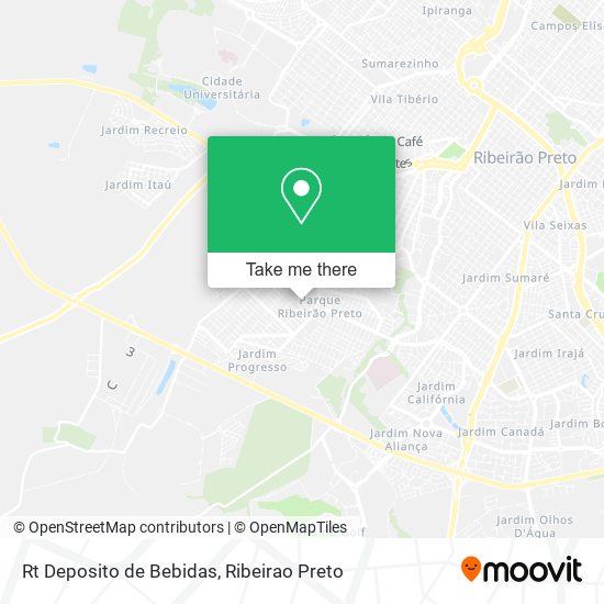 Rt Deposito de Bebidas map