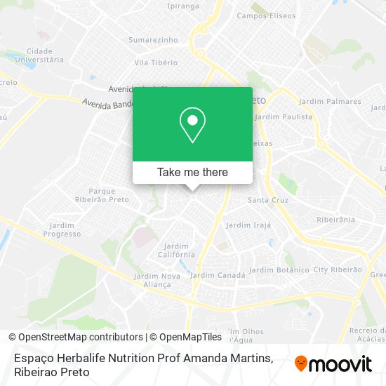 Espaço Herbalife Nutrition Prof Amanda Martins map