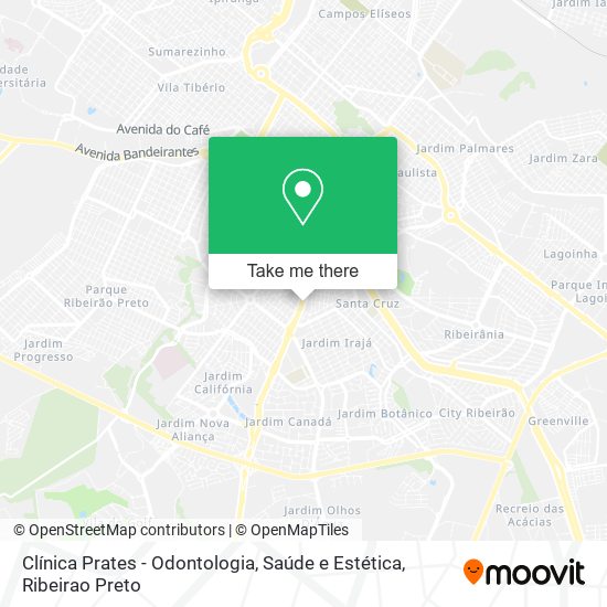 Clínica Prates - Odontologia, Saúde e Estética map