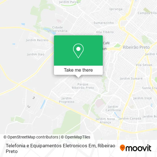 Telefonia e Equipamentos Eletronicos Em map