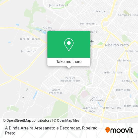 A Dinda Arteira Artesanato e Decoracao map