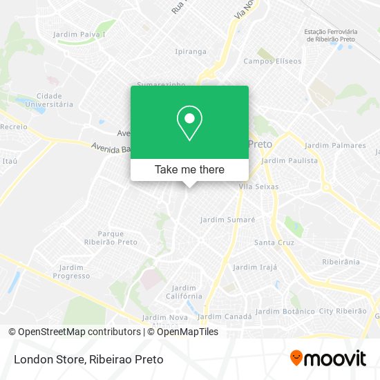 London Store map