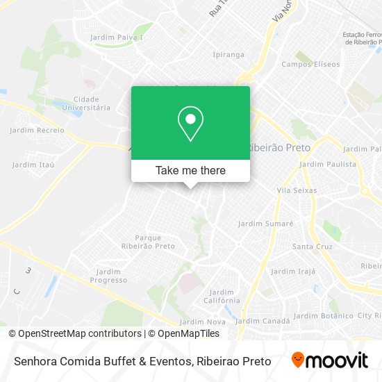 Senhora Comida Buffet & Eventos map