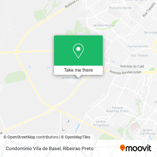 Condominio Vila de Basel map