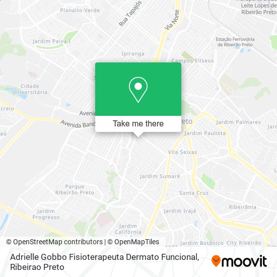 Adrielle Gobbo Fisioterapeuta Dermato Funcional map