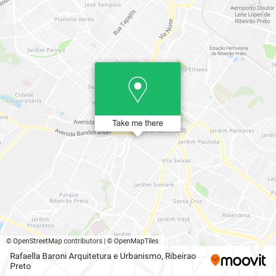 Rafaella Baroni Arquitetura e Urbanismo map