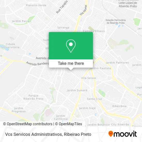 Vcs Servicos Administrativos map