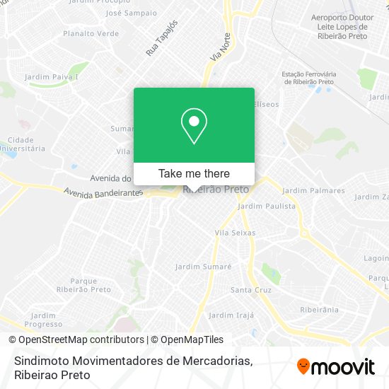 Sindimoto Movimentadores de Mercadorias map