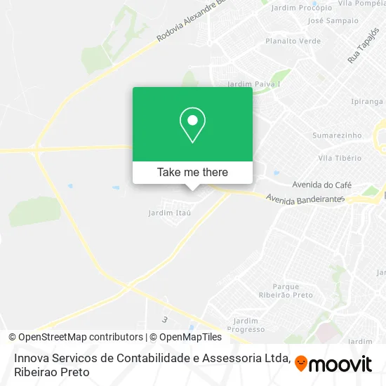 Innova Servicos de Contabilidade e Assessoria Ltda map