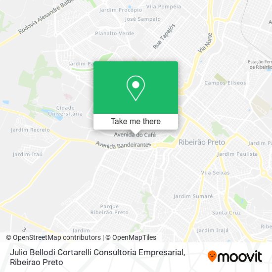Julio Bellodi Cortarelli Consultoria Empresarial map