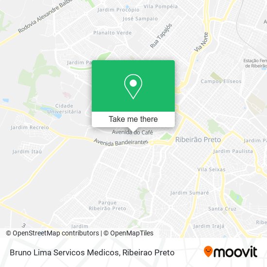 Mapa Bruno Lima Servicos Medicos