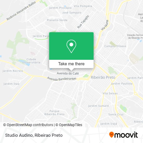 Mapa Studio Audino