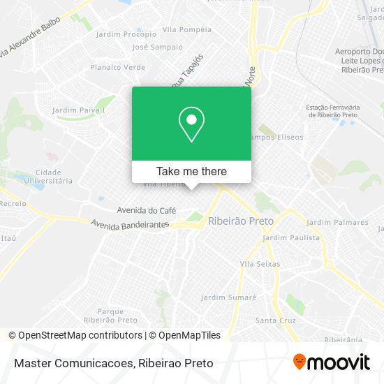 Master Comunicacoes map