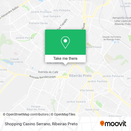 Shopping Casino Serrano map