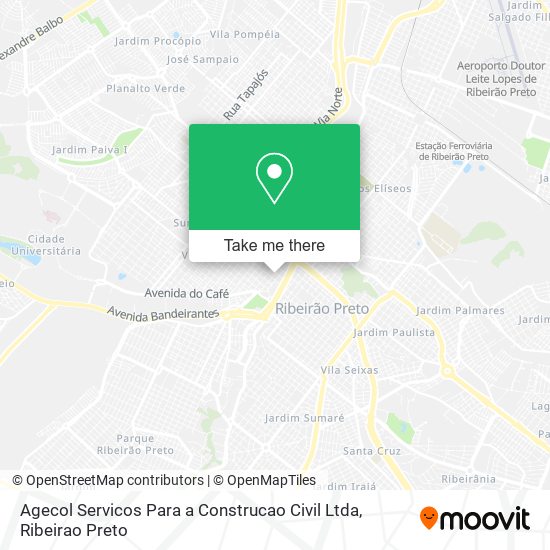 Agecol Servicos Para a Construcao Civil Ltda map