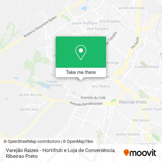 Varejão Raízes - Hortifruti e Loja de Conveniência map