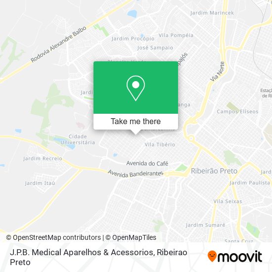 J.P.B. Medical Aparelhos & Acessorios map