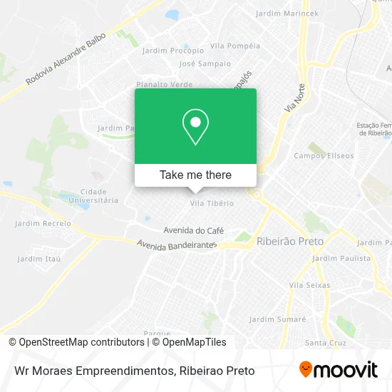 Wr Moraes Empreendimentos map