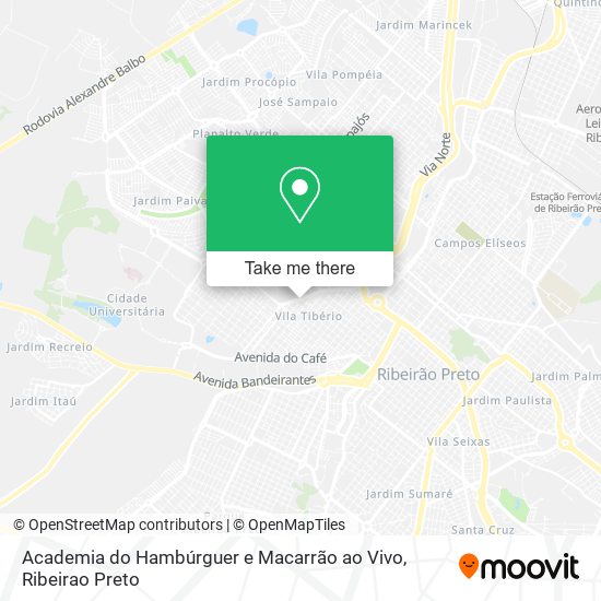 Academia do Hambúrguer e Macarrão ao Vivo map