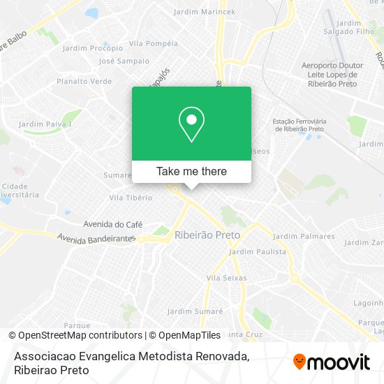 Associacao Evangelica Metodista Renovada map