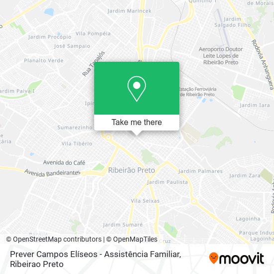 Prever Campos Elíseos - Assistência Familiar map