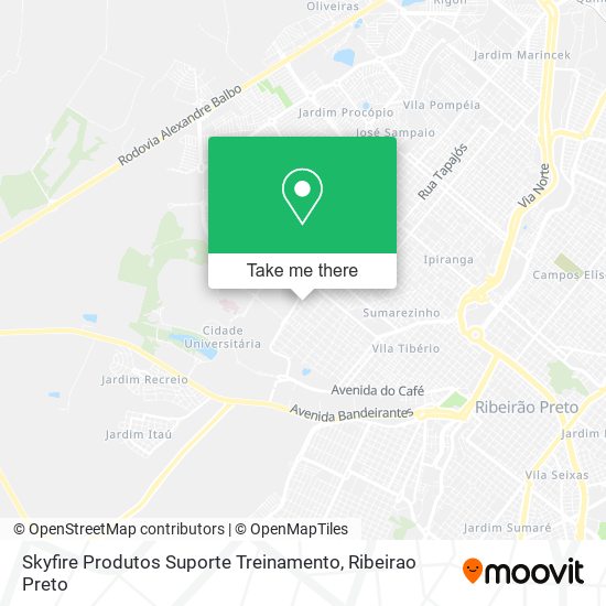 Skyfire Produtos Suporte Treinamento map