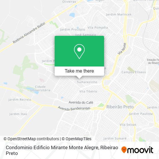 Condominio Edificio Mirante Monte Alegre map