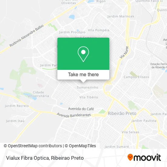Vialux Fibra Optica map
