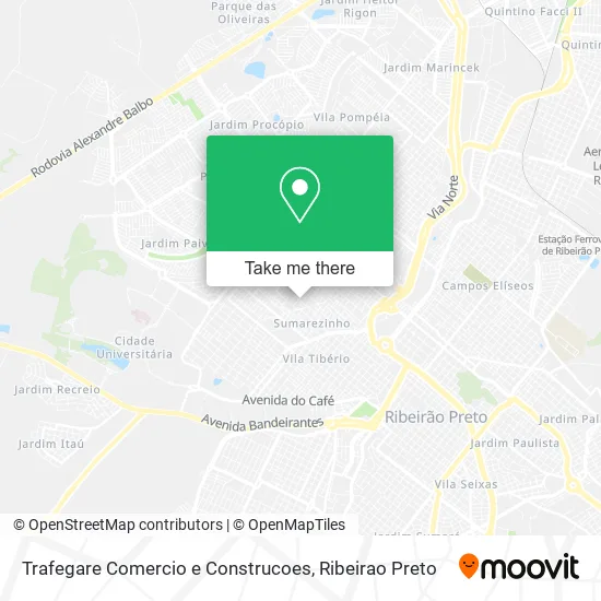 Trafegare Comercio e Construcoes map